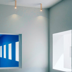 Aplique de techo aluminio "Sandy 30" - 30cm - GU10 (6)