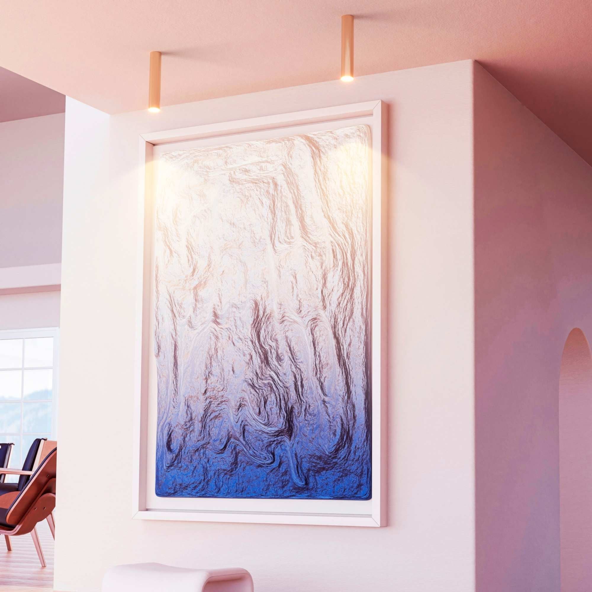 Aplique de techo aluminio "Sandy 30" - 30cm - GU10 (8)