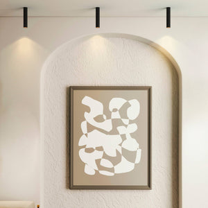 Aplique de techo aluminio "Sandy 30" - 30cm - GU10 (9)