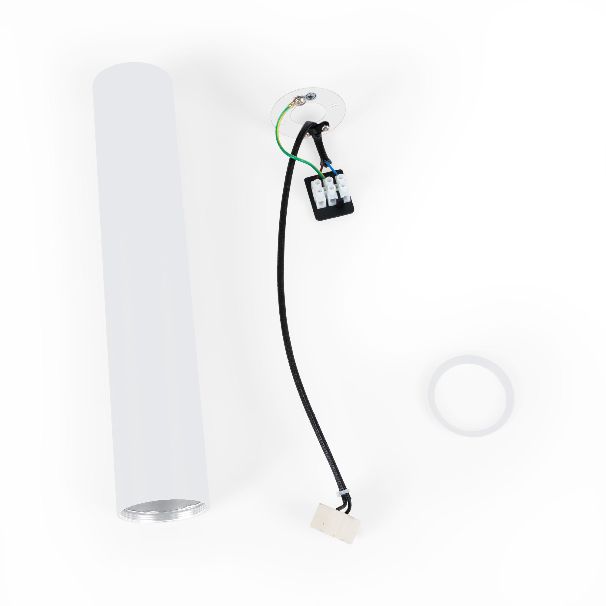 Aplique de techo aluminio "Sandy 30" - 30cm - GU10 (25)