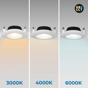 Downlight LED interior - 7W - CCT - DIMABLE TRIAC - 630lm - Corte Ø 70mm - IP20 (22)