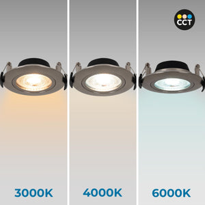 Downlight LED interior - 7W - CCT - DIMABLE TRIAC - 630lm - Corte Ø 70mm - IP20 (26)