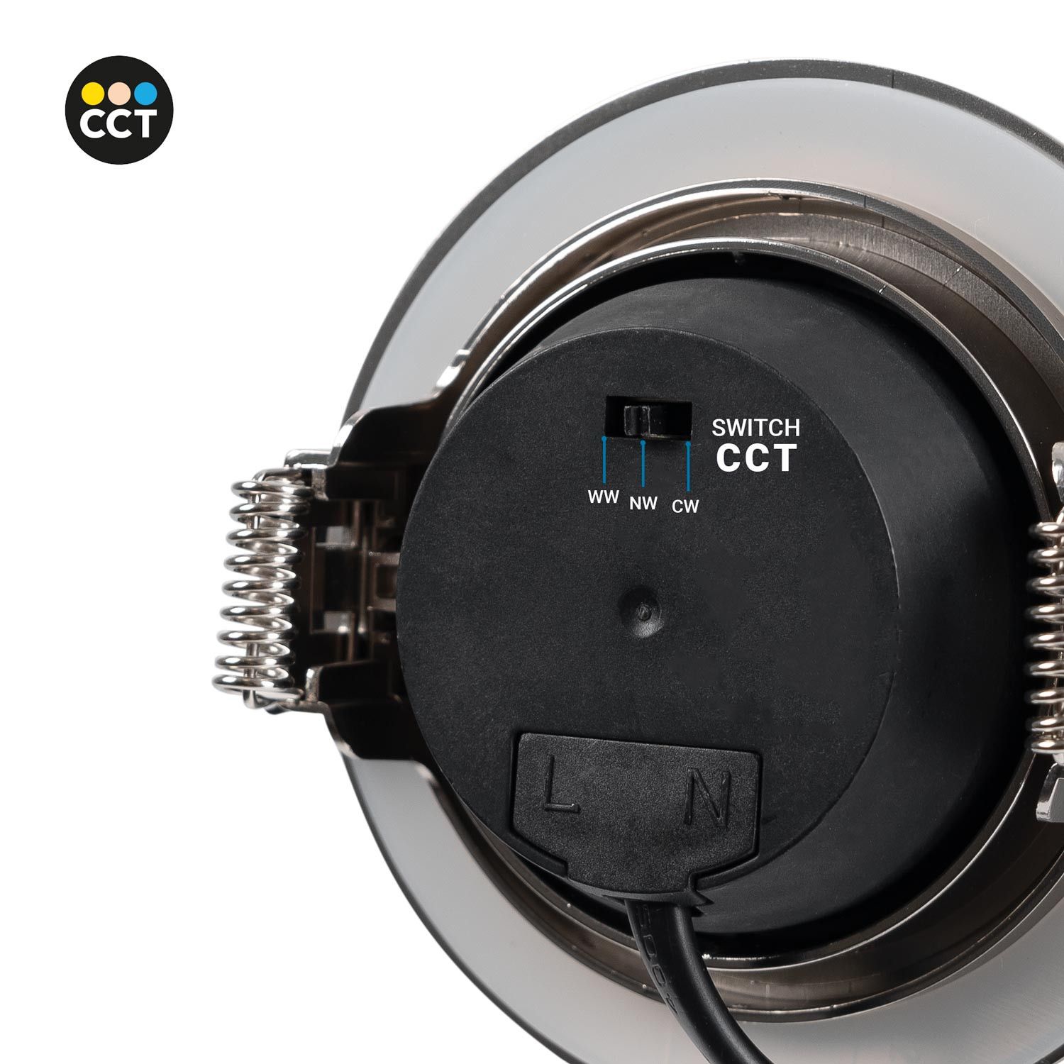 Downlight LED interior - 7W - CCT - DIMABLE TRIAC - 630lm - Corte Ø 70mm - IP20 (27)