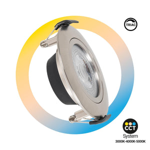 Downlight LED interior - 7W - CCT - DIMABLE TRIAC - 630lm - Corte Ø 70mm - IP20 (29)