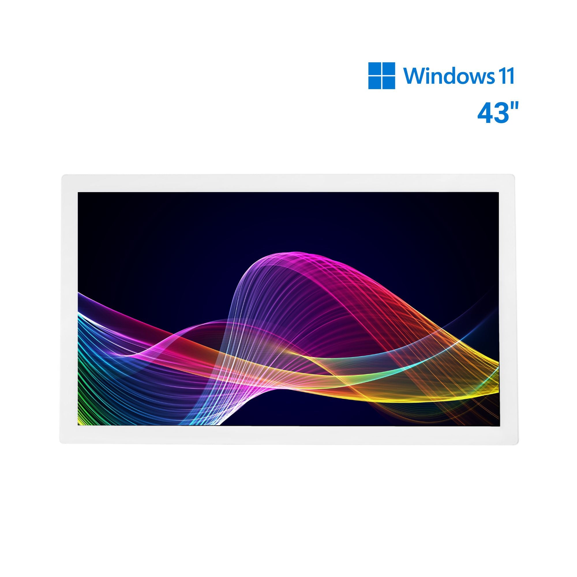 Display publicitario - Digital Kiosk 43" - Pantalla Táctil - Interior - Soporte de pared