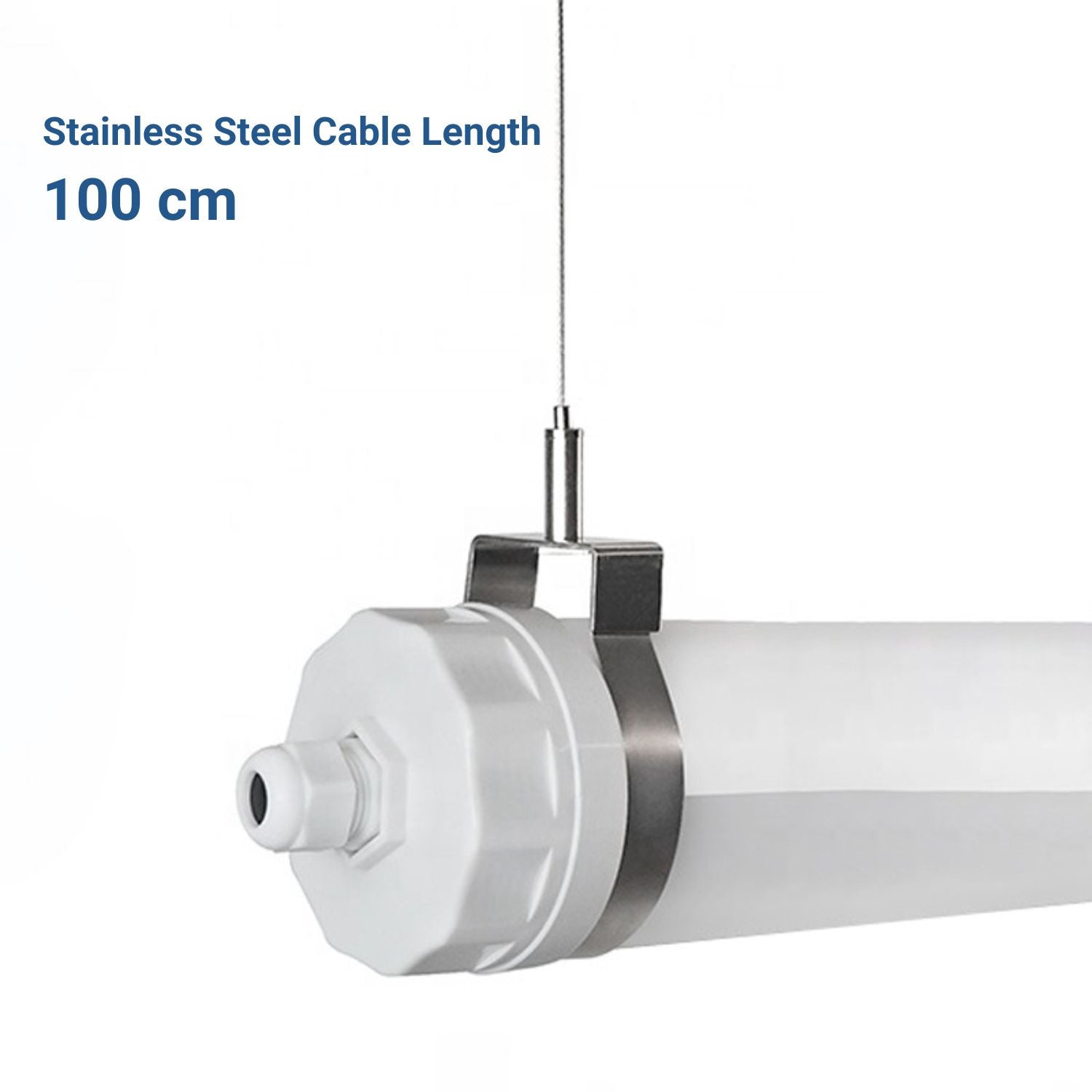 Luminaria estanca tubular para uso industrial - 120cm - 30W - IP65 - IK10 (14)