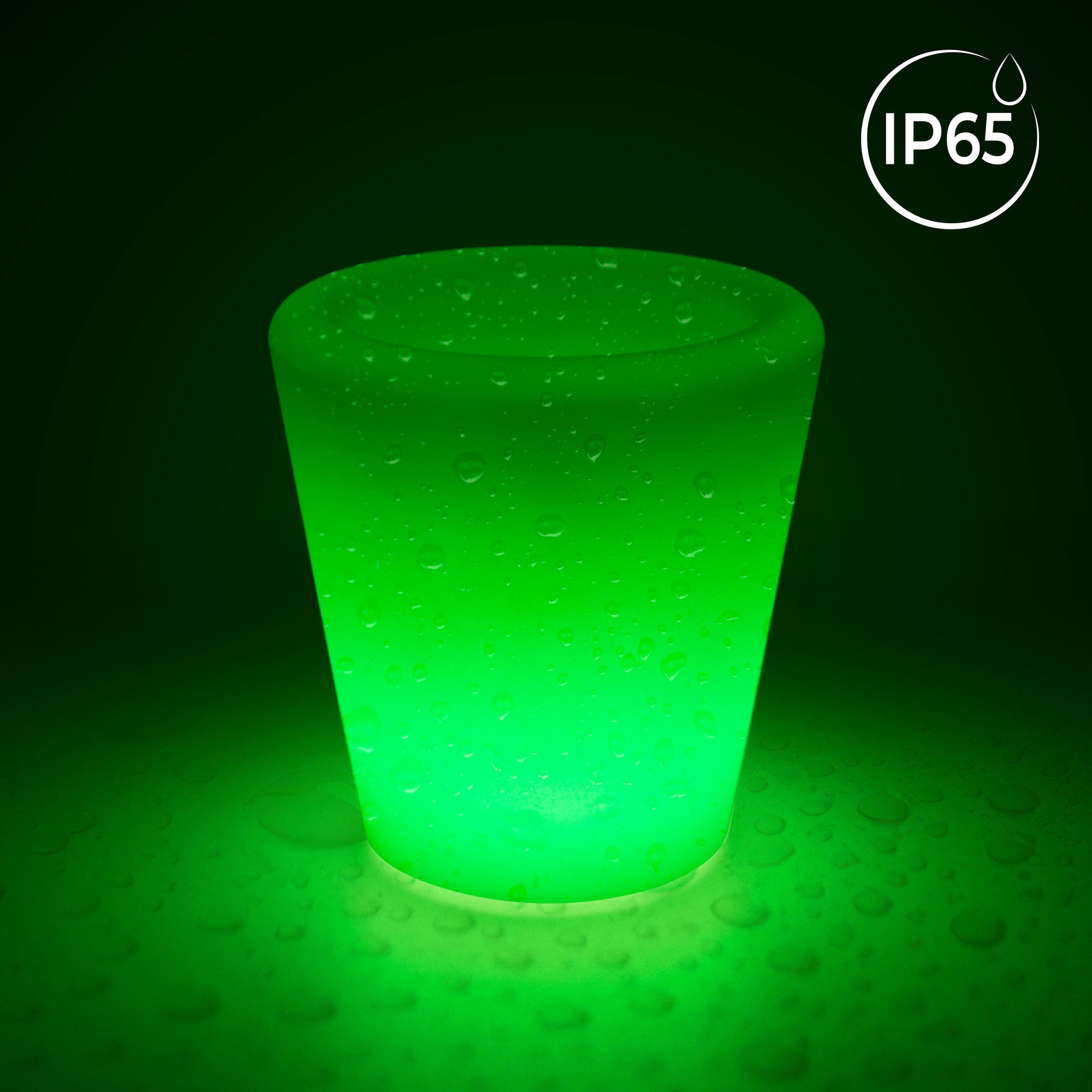 Cubitera LED RGBW - 6W - 29 x Ø 28cm - Recargable (10)