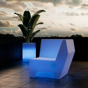 Asiento luminoso LED RGBW - 16W - Recargable - IP65 (16)