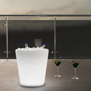 Cubitera LED RGBW - 6W - 29 x Ø 28cm - Recargable (1)