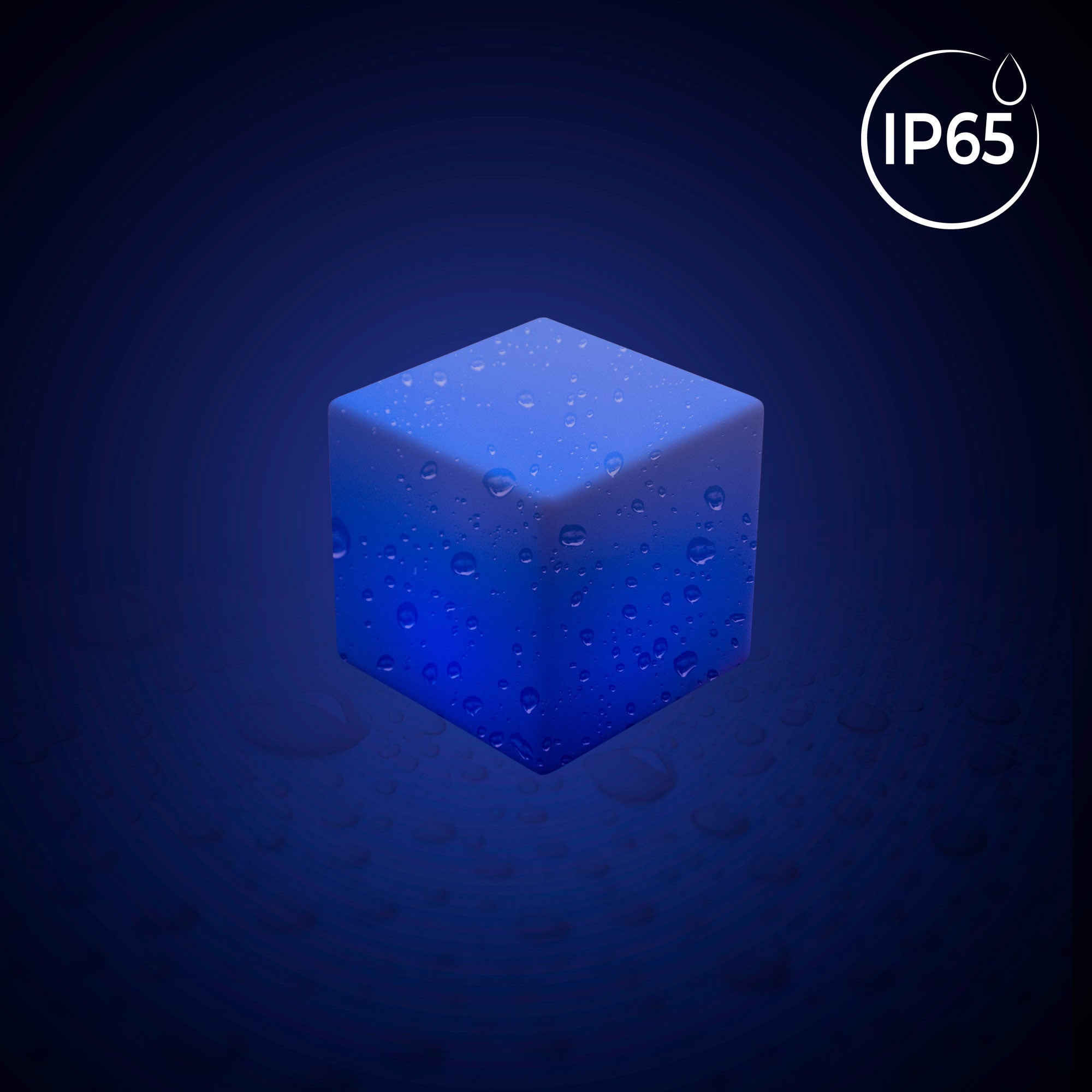 Cubo luminoso LED RGBW - 4W - Recargable (16)