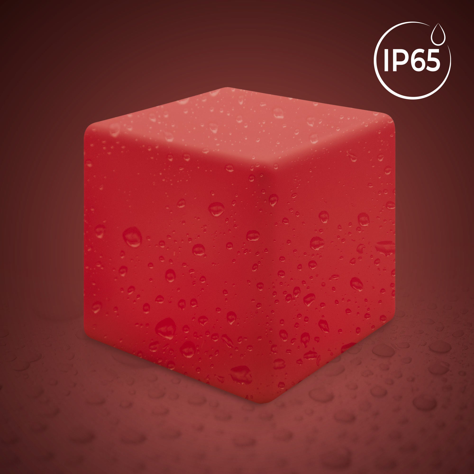 Cubo luminoso LED RGBW - 12W - Recargable (15)