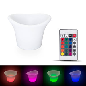 Cubitera LED RGBW - 6W - Ø 38 cm - Recargable (12)