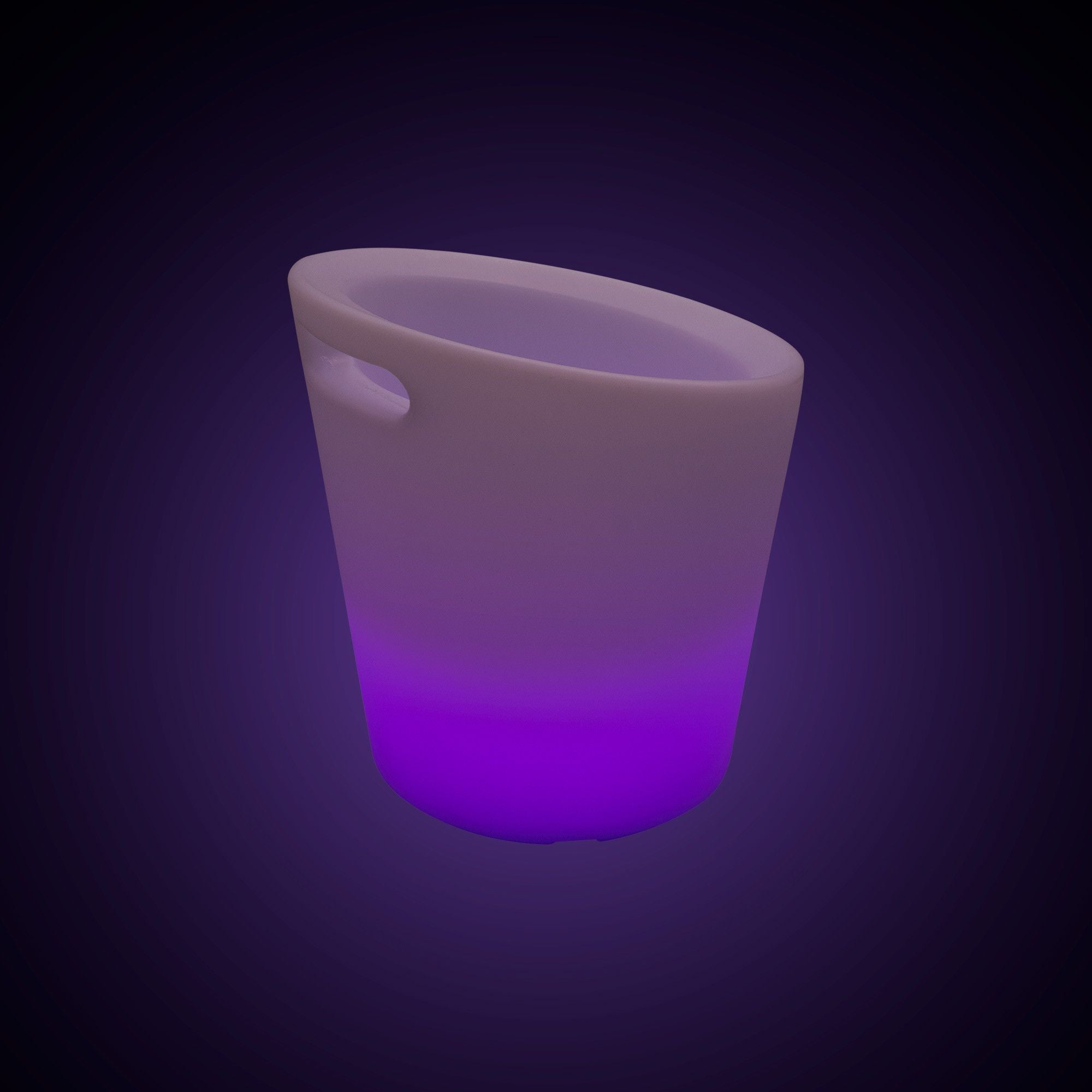 Cubitera LED RGBW - 6W - Ø 29 cm - Recargable (8)