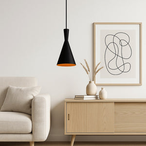 Lámpara colgante metal "Solvang" (65)