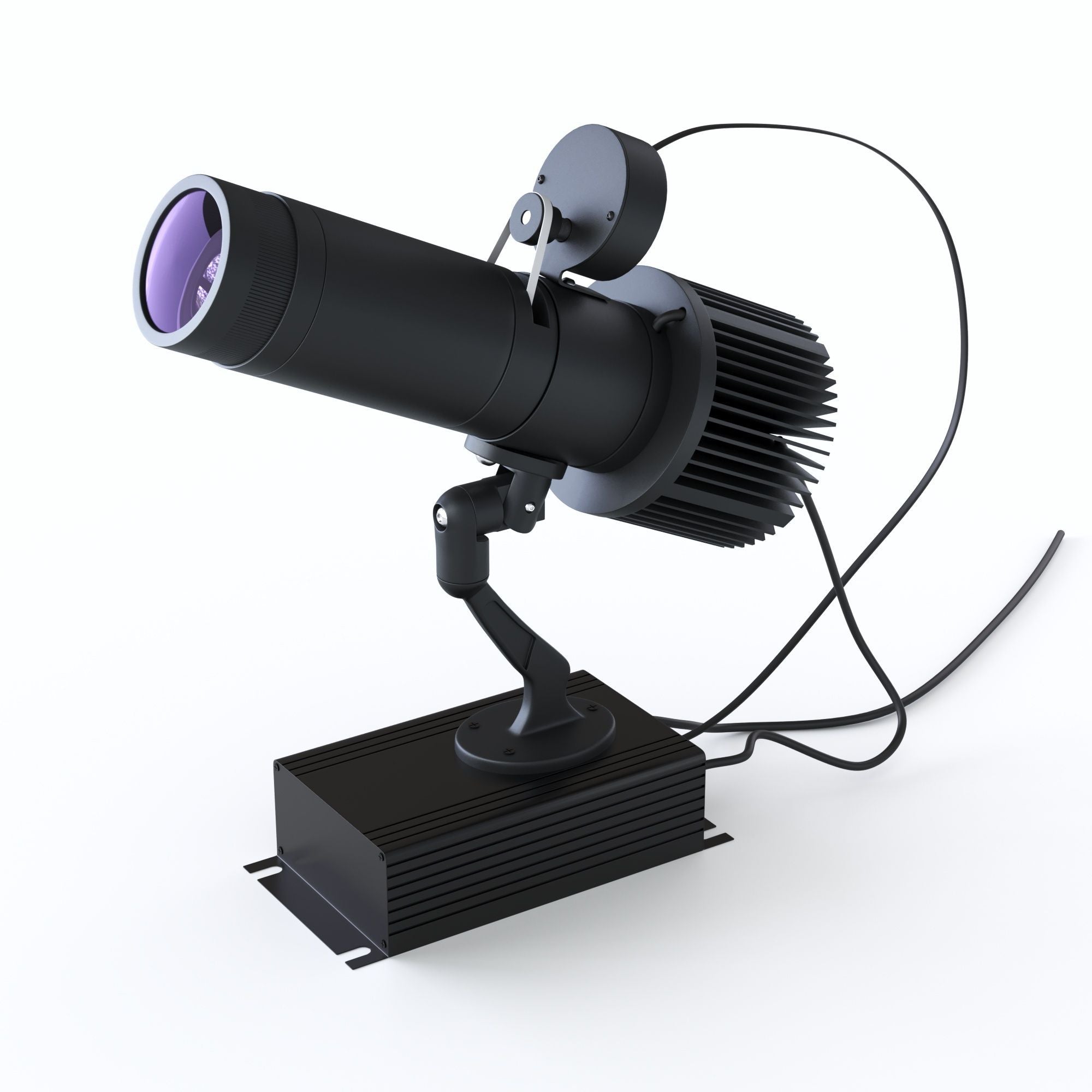 Proyector de logos LED GOBO 30W rotativo interior - Óptica 20° - IP40 (9)