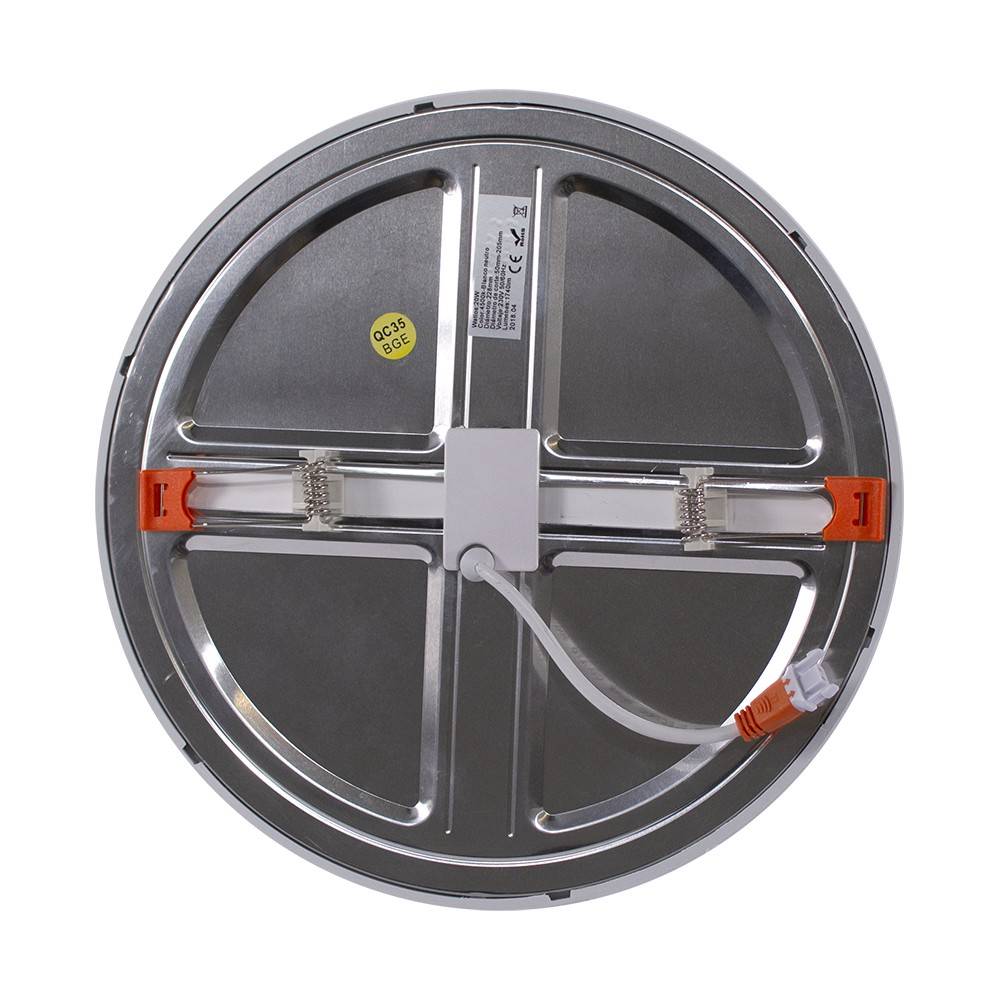 Downlight LED circular empotrable - Diámetro de corte ajustable: Ø 50 a 205 mm - 20W (7)