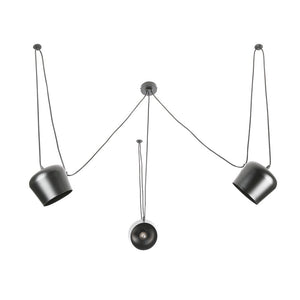 Lámpara colgante moderna triple "Blus" - E27 (20) & Lámpara colgante moderna triple "Blus" - E27