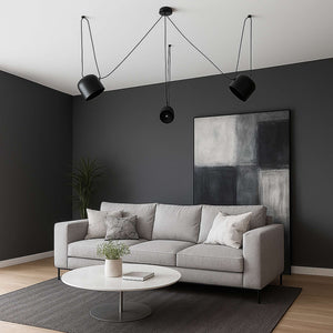 Lámpara colgante moderna triple "Blus" - E27 (28)