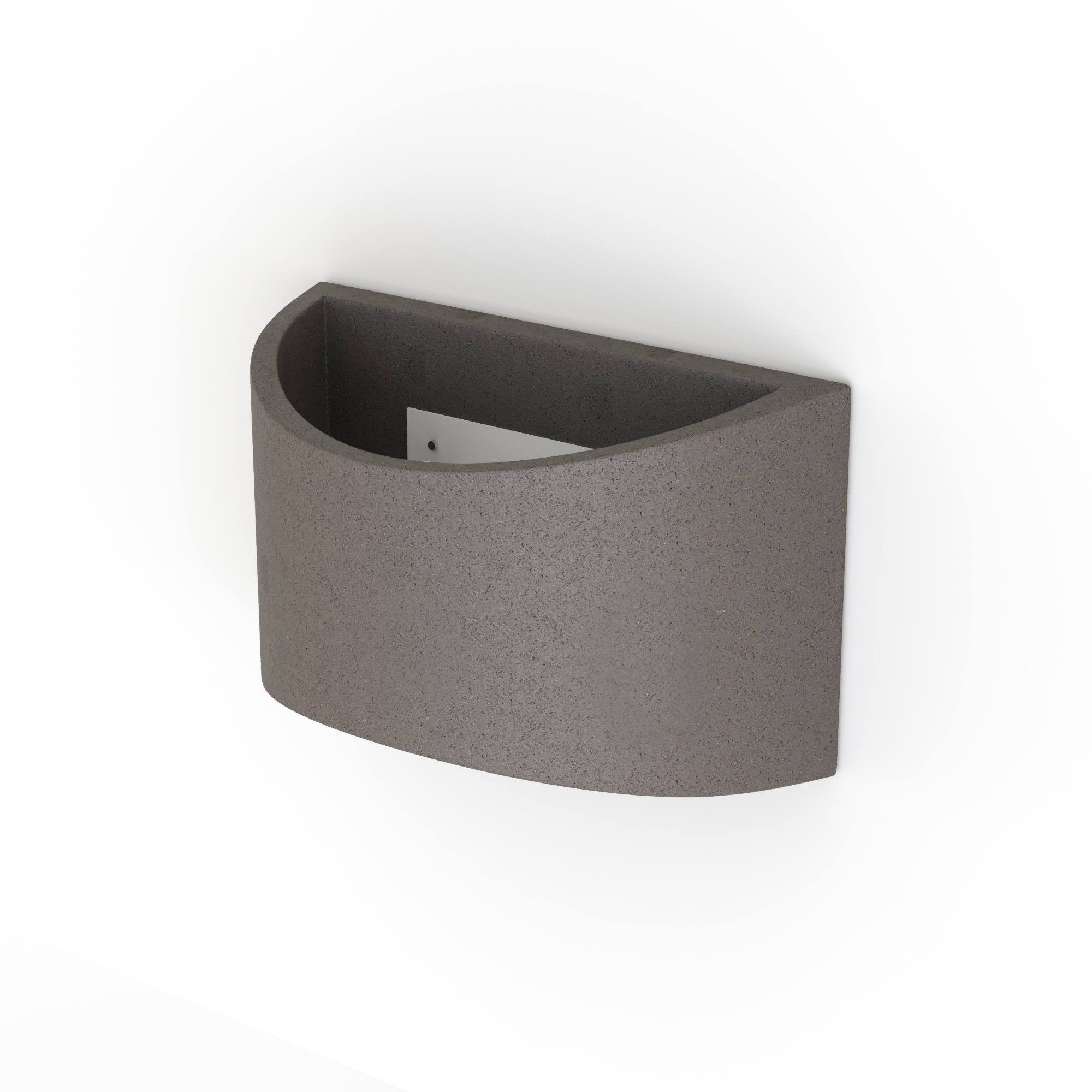 Aplique de pared concreto "Raquel" - Up & down - 1 x G9 (8)