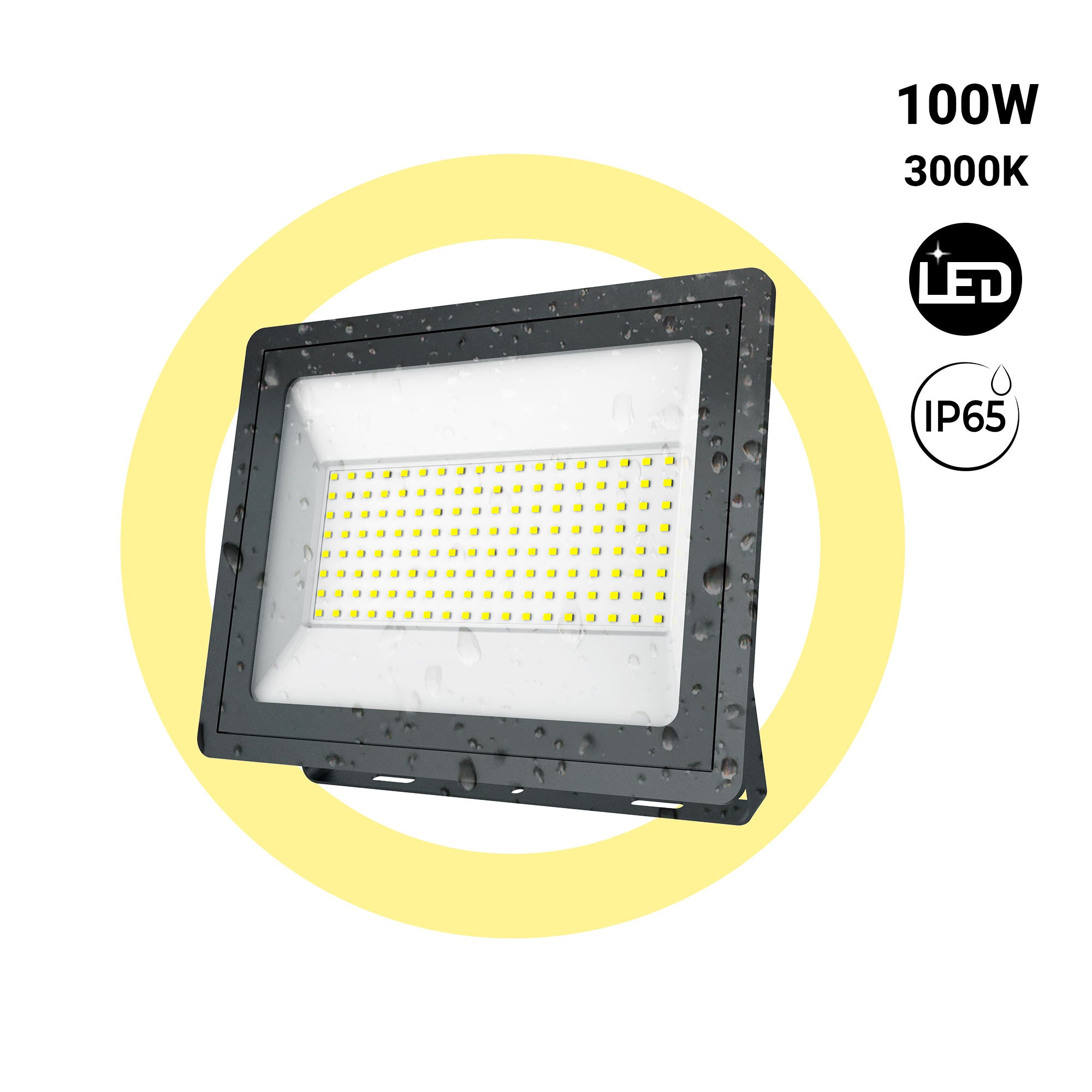 Proyector LED de exterior - Slim - 100W - 9800lm - IP65