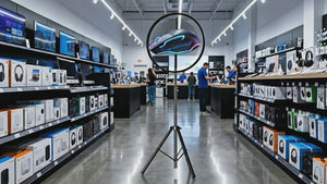 Ventilador holográfico 3D con trípode - Ø 52cm - 72W